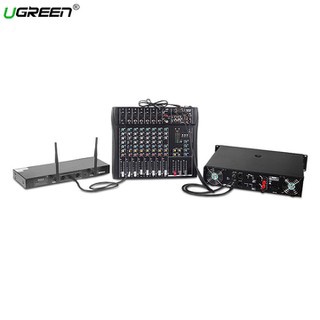 Cáp XLR UGREEN 20714 20713 20716 AV130 (Cáp Canon nối dài MICRO,Male to Female)