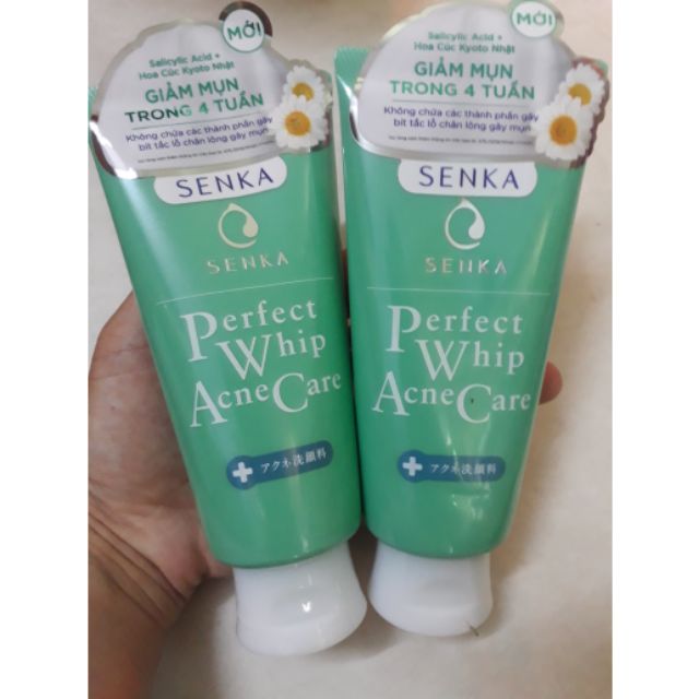 Sửa Rửa Mặt Dành Cho Da Mụn Senka Nhật 100g