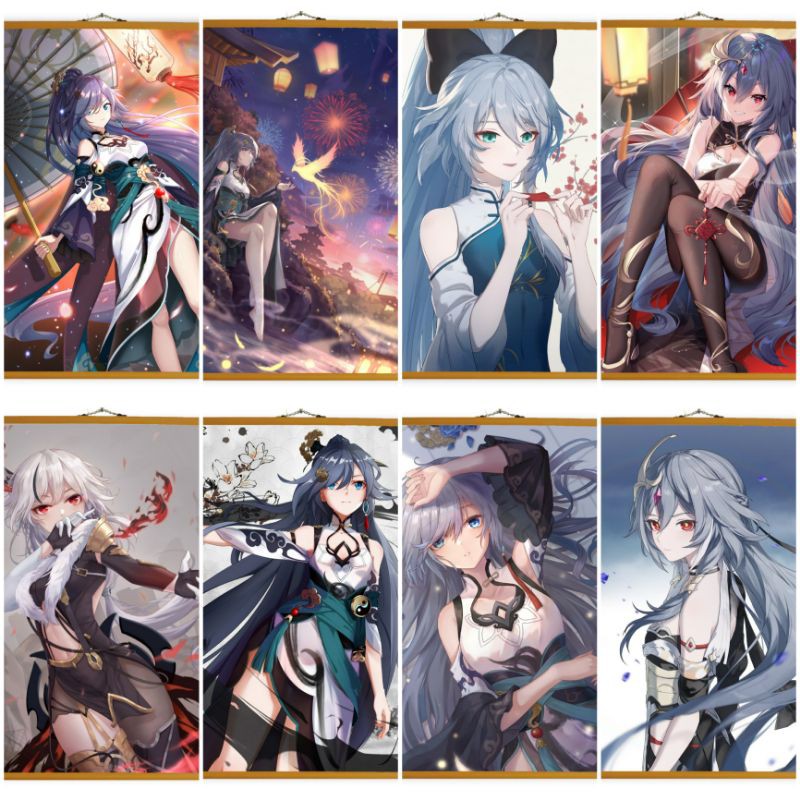 Poster Vải Fuhua Honkai Impact 3