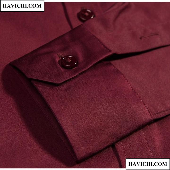 Áo Sơ Mi Nữ Đỏ Công Sở Thoáng Mát Mềm Mịn | BigBuy360 - bigbuy360.vn