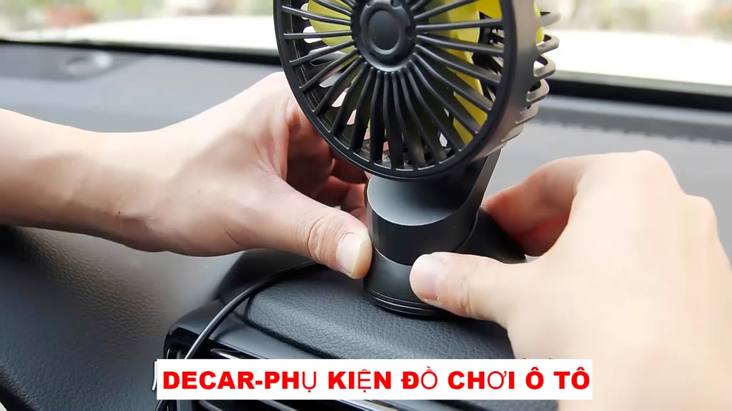 Gợi ý các mẫu quạt mini để ô tô đồ chơi cho mùa hè này