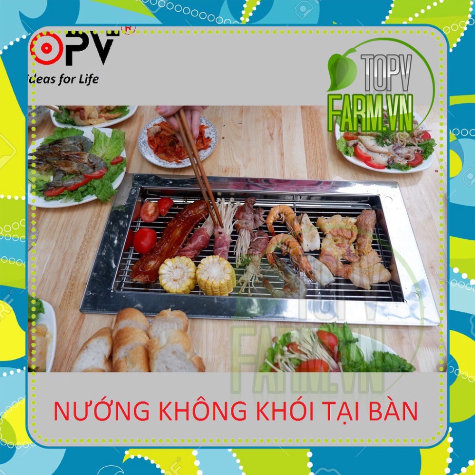 Bếp nướng than hoa không khói TopV KTV, Bếp lẩu nướng không khói TopV