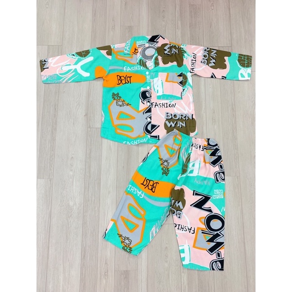 [SIZE 13-14KG] BỘ TOLE DÀI TAY BÉ TRAI