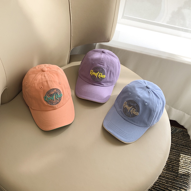 Mới Nón Lưỡi Trai Thêu Chữ Đơn Giản Theo Phong Cách Hàn Quốc Dành Cho Bé