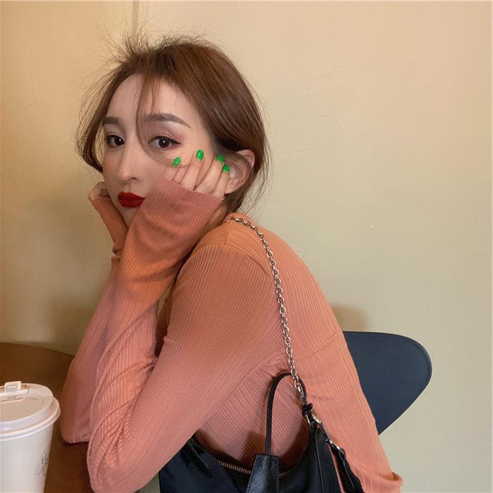 【HangFei】Áo Cardigan Dệt Kim Tay Dài Cổ Chữ V Lưng Cao Phong Cách Retro