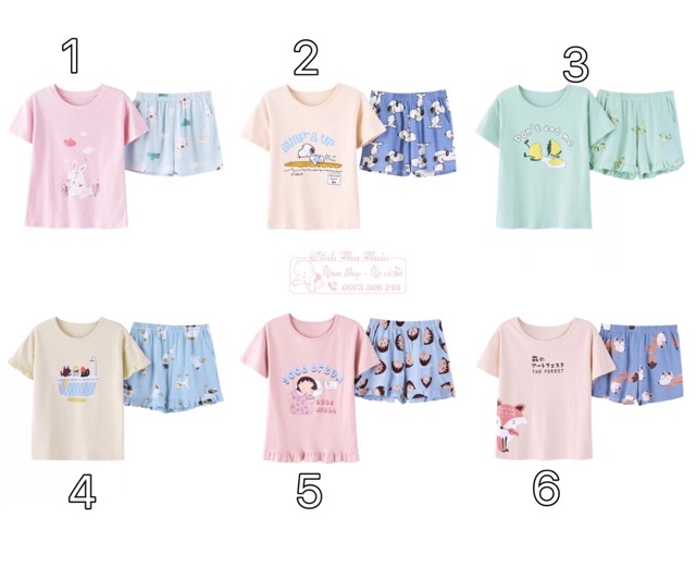 Bộ mặc nhà 6 mẫu hàng od | BigBuy360 - bigbuy360.vn