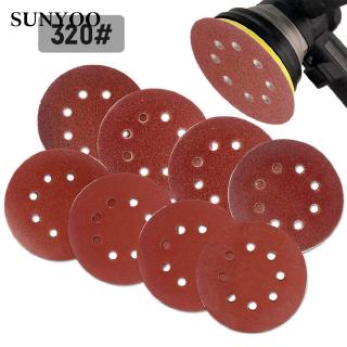 Set 50 Giấy Nhám Tròn 8 Lỗ 125mm
