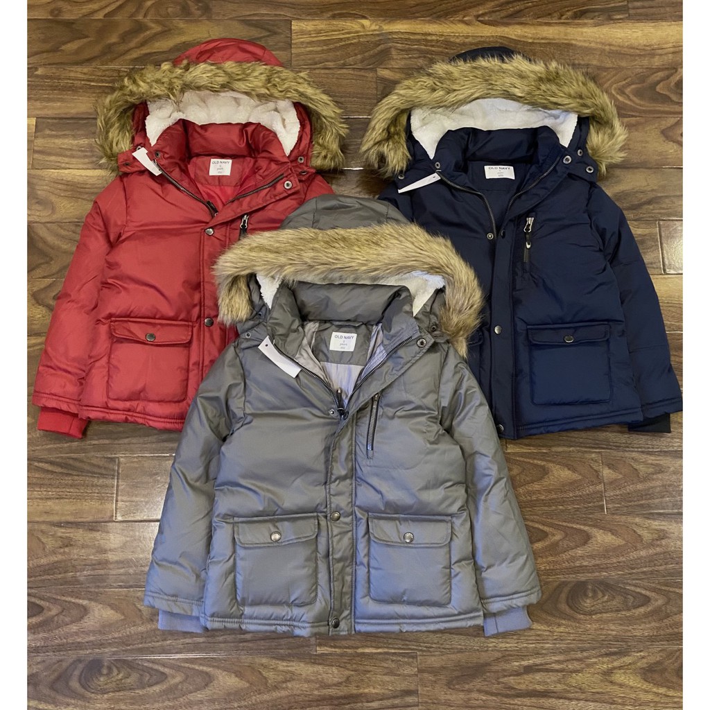 Áo phao Parka OldNavy VNXK nhiều màu cho bé