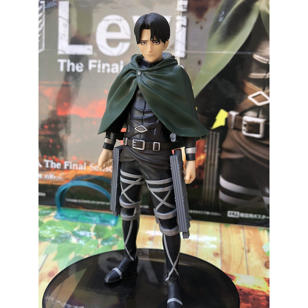 Mô hình chính hãng LEVI - Anime ATTACK ON TITAN  - hãng BANPRESTO