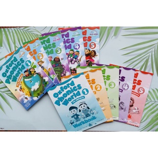 Oxford Phonic World trọn bộ sb và wb level 1-5
