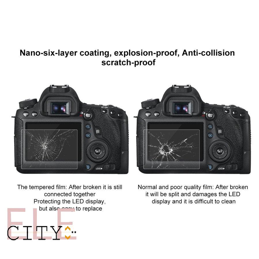 Kính Cường Lực Bảo Vệ Màn Hình Máy Ảnh Lcd 888ele Cho Canon 6d