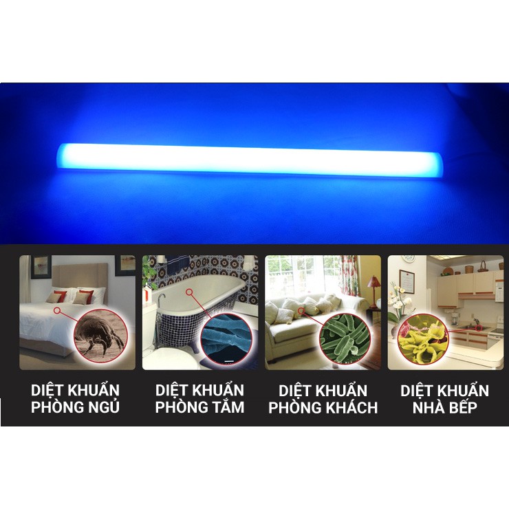 Đèn Philips LED 5W diệt khuẩn bằng ánh sáng tím 405nm - sử dụng đầu cắm USB