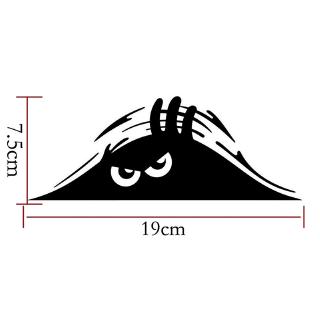 Decal dán trang trí hình đôi mắt nhìn trộm