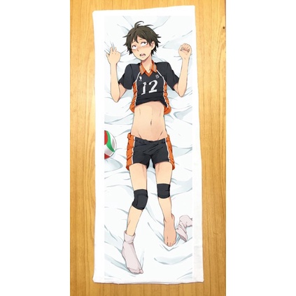 Gối ngủ anime Haikyuu dài 40cm x 1m /Gối ôm dài Haikyuu