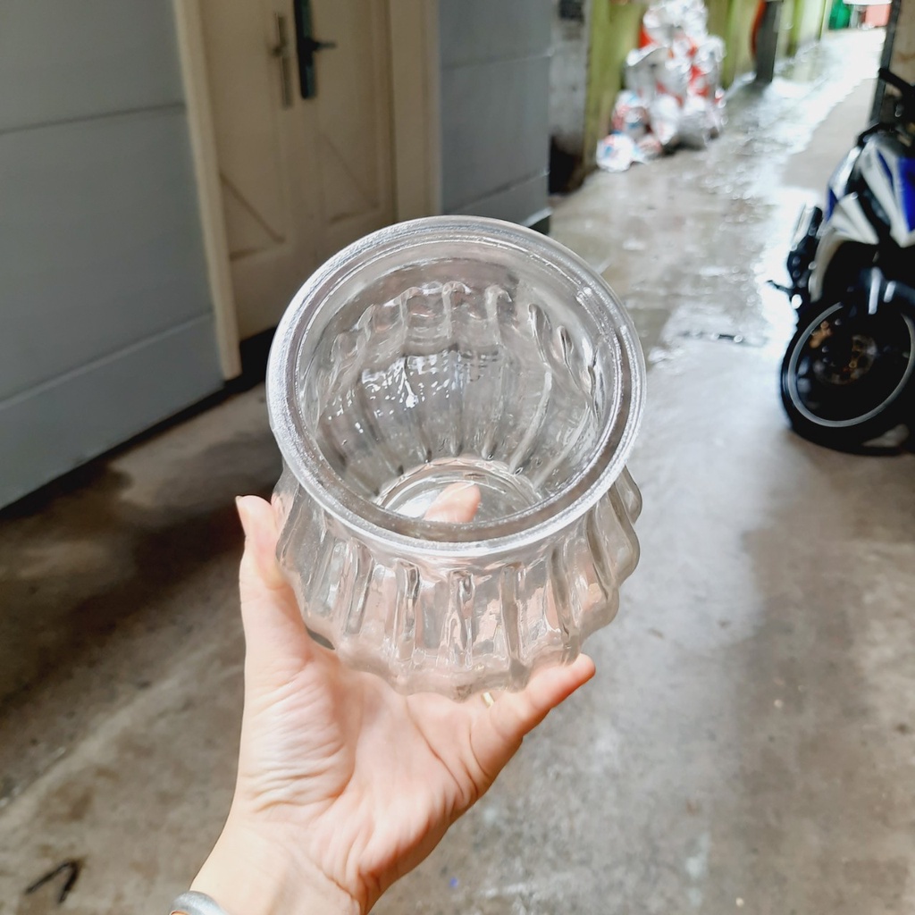 Lọ hoa kiểu lồng đèn cao 16cm