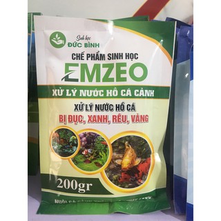Men Vi Sinh Xử Lý Nước Hồ Cá Cảnh Emzeo