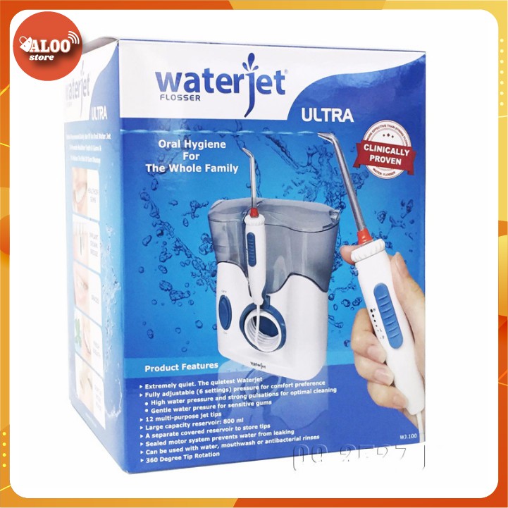 Máy tăm nước cao cấp Water Jet Ultra - dùng cho gia đình - Bảo hành 12 tháng