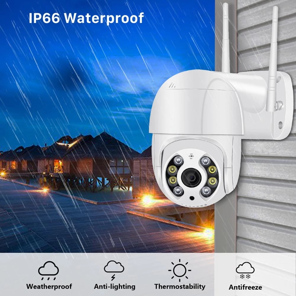 Camera Ip Wifi Không Dây 1080p 2mp 3mp H.265 P2P cctv yoosee ip camera Outdoor camera