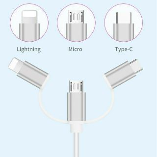 Cáp HDMI cho Điện thoại Micro USB - Type C - Lightning 3in1