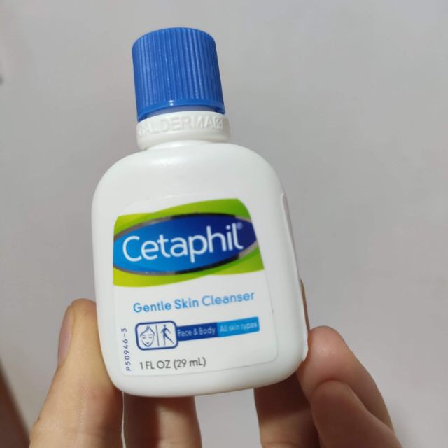 Sữa Rửa Mặt Cetaphil Gentle Skin Cleanser Dịu Nhẹ Cho Da Nhạy Cảm 29ml