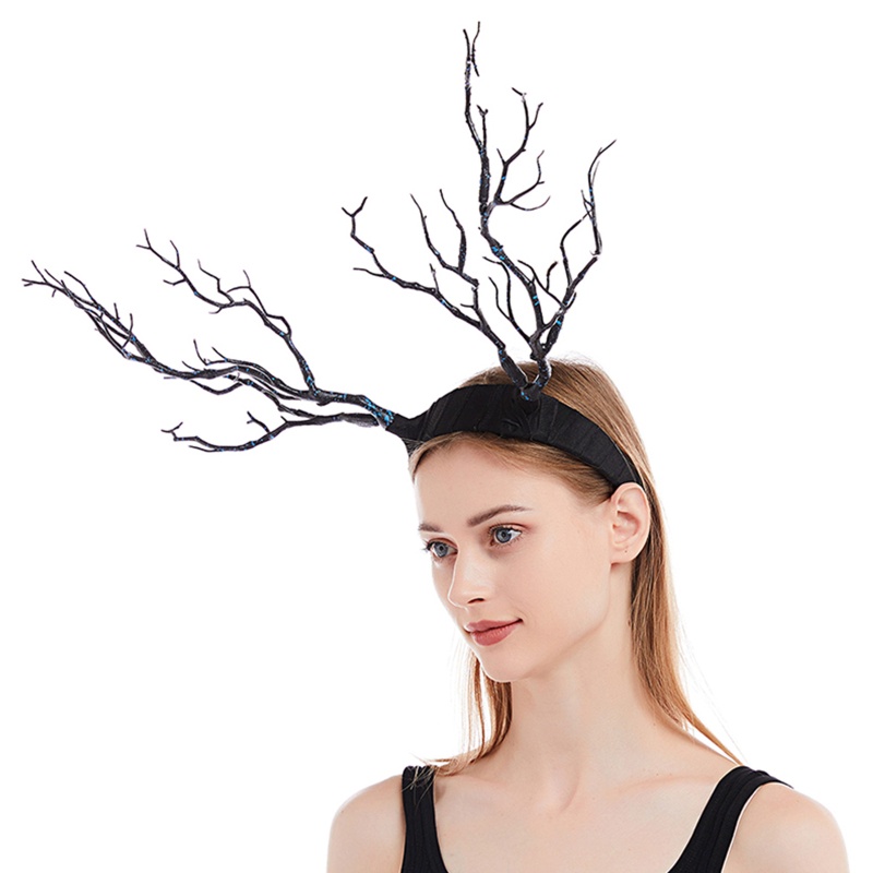 Cài Tóc Nhựa Hình Sừng Tuần Lộc Hoạt Hình Cho Bé Gái