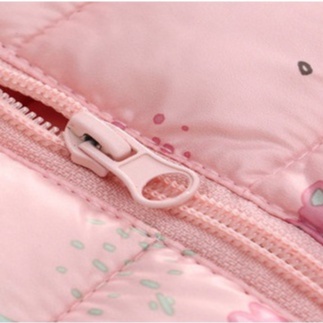 Trẻ em mùa đông dày in bông thời trang áo khoác ấm dễ thương