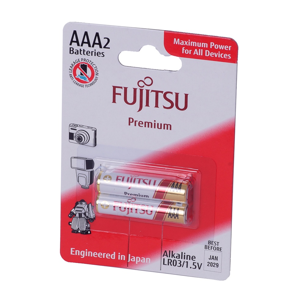 Pin AAA Fujitsu Duty 3400 (1,5V) (vĩ 2 viên)