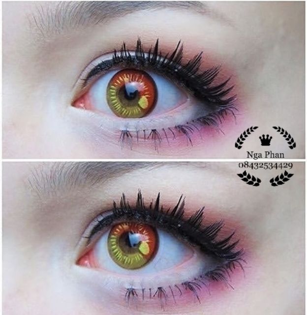 Lens cosplay coscon mix đủ màu đủ độ lens hóa trang