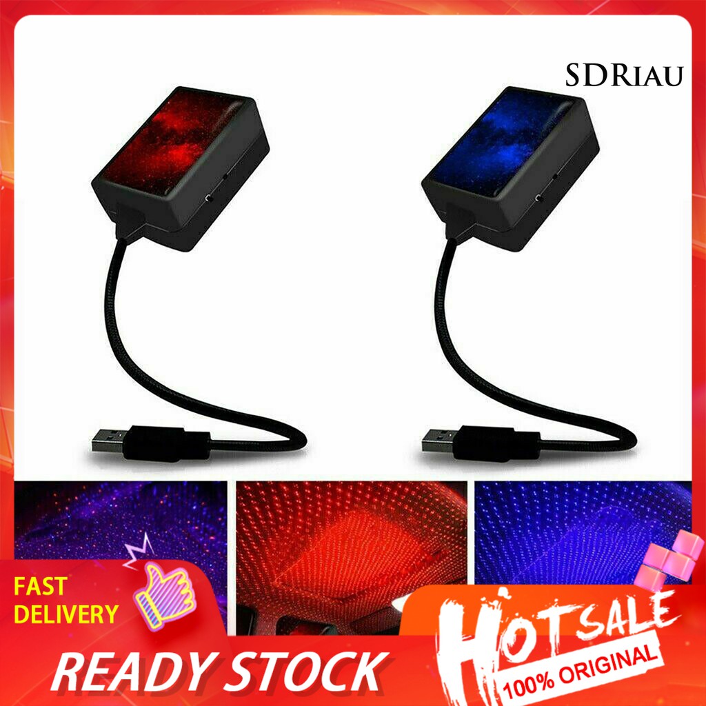 Đèn LED Xoay Tròn Tạo Hiệu Ứng Bầu Trời Đầy Sao Trang Trí Nội Thất Xe Hơi Z