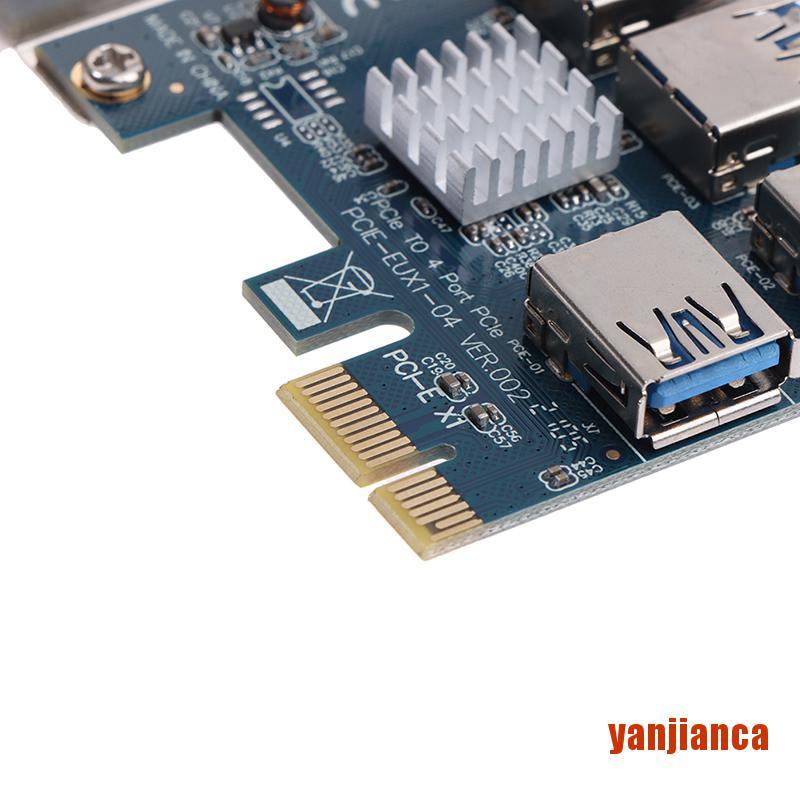 Bảng Mạch Pci-E 1 / 4 Pci-Express Slot 1x Sang 16x Usb 3.0 Chuyên Dụng Cho Xe Hơi | BigBuy360 - bigbuy360.vn