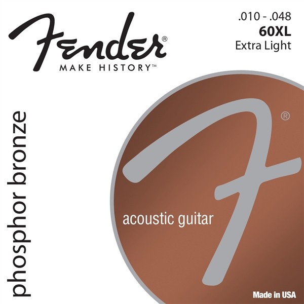 Dây Đàn Guitar Fender Acoustic size 10, 11 Hàng Chất Lượng Tốt