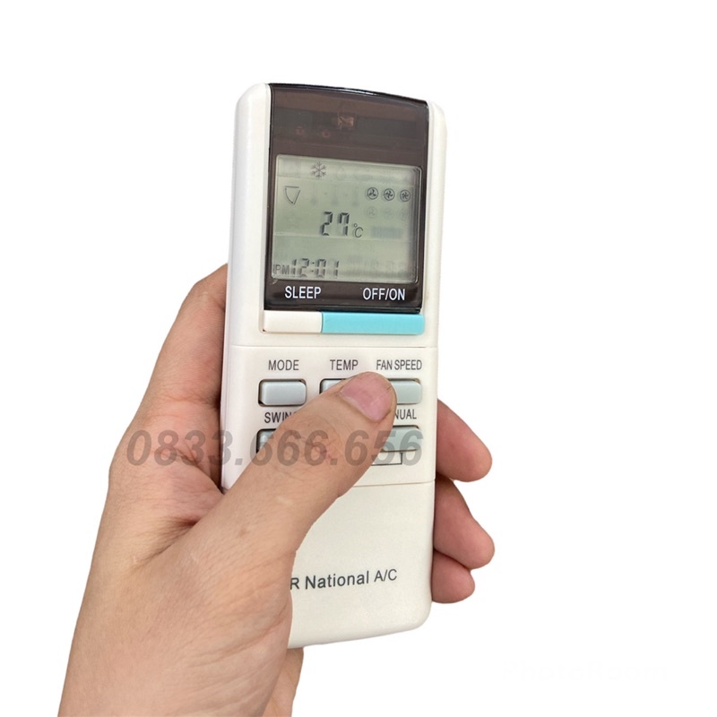 Điều khiển điều hoà National hàng thay thế loại tốt - Remote máy lạnh National
