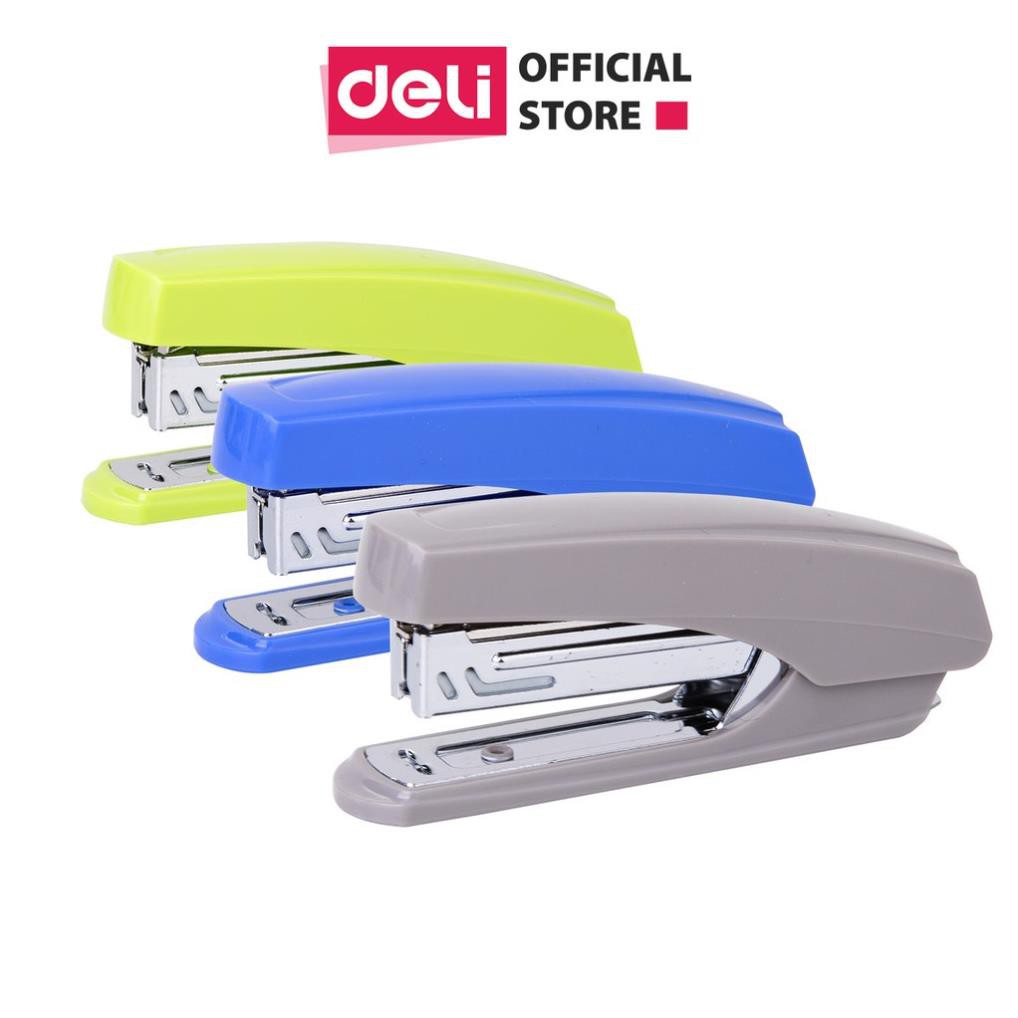 Dập Ghim Số 10 Deli Tiện Dụng - Tặng Kèm Hộp Ghim 1000 Chiếc - Phù Hợp Dùng Trong Văn Phòng, Sắp Xếp Tài Liệu - W02381