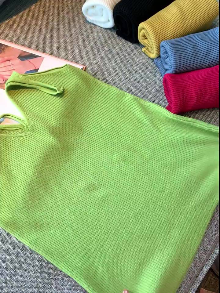 Áo thun nữ 2 dây hàn quốc mùa hè vải co giãn thời trang | BigBuy360 - bigbuy360.vn