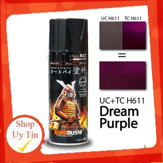 Sơn samurai kurobushi honda màu tím dream u/c