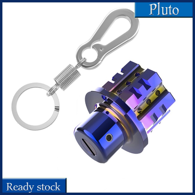 Mới Bộ Phụ Kiện Chìa Khóa + Đầu Chìa Khóa Bằng Titan Cnc