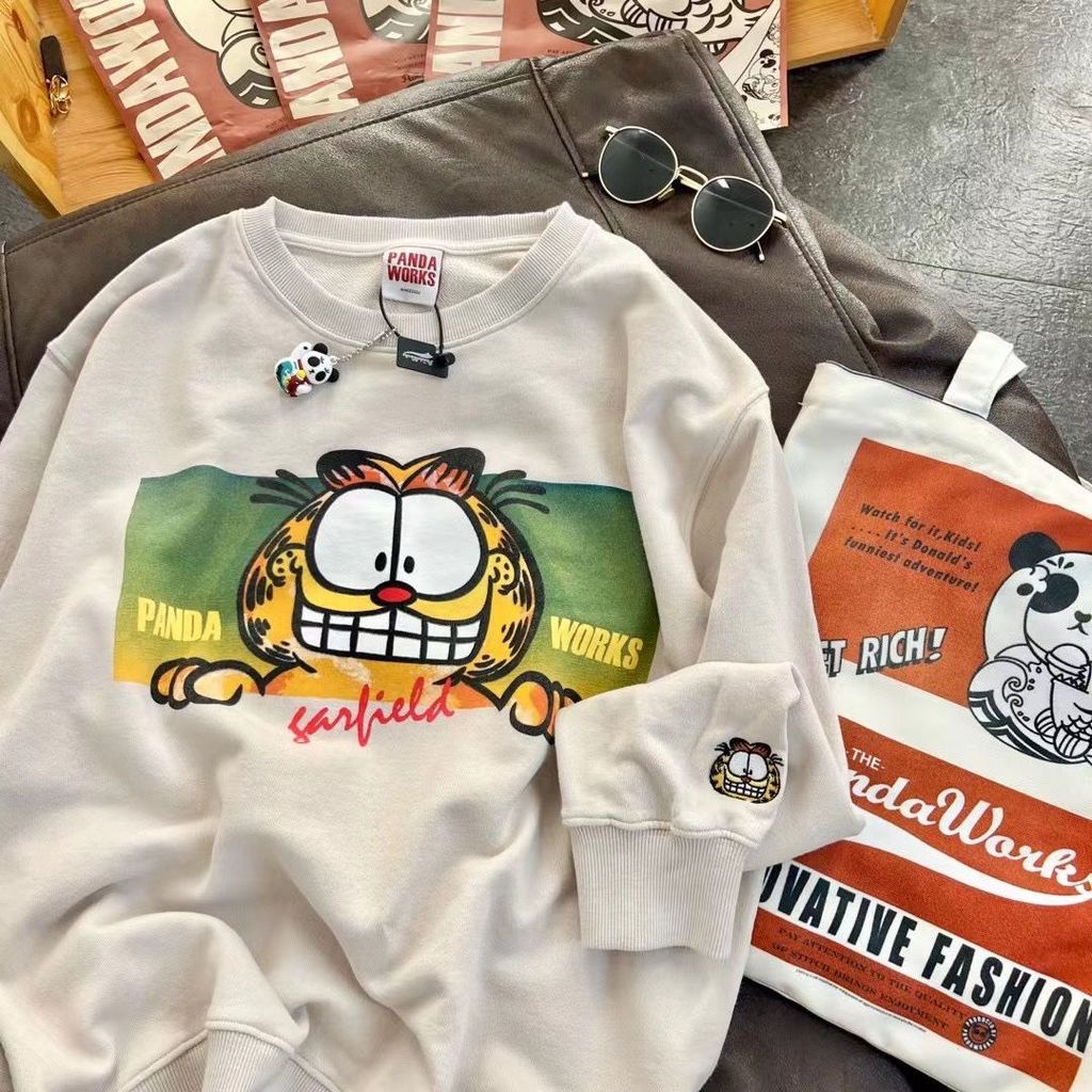 Áo sweater In Họa Tiết Hoạt Hình Xinh Xắn Theo Phong Cách Mùa Thu Dành Cho Nữ