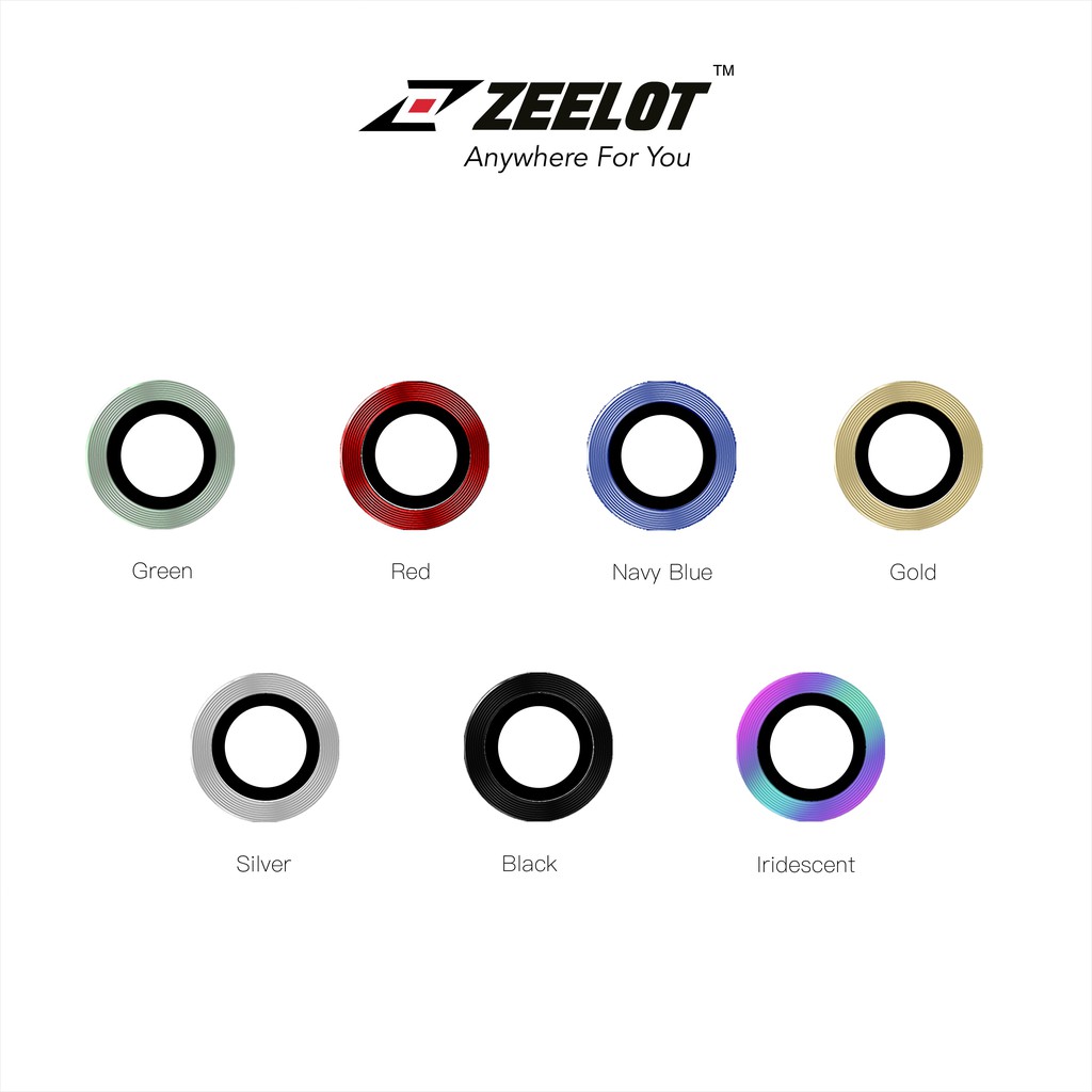 Kính Cường Lực Camera Lens Zeelot Titanium iPhone 12 Pro Max / 12 Pro / 12 / 12 Mini / 11 Chính hãng