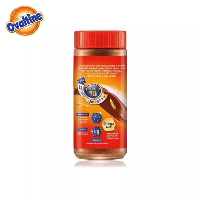 OVALTINE bột cacao hộp giấy 285gr/thủy tinh 400gr