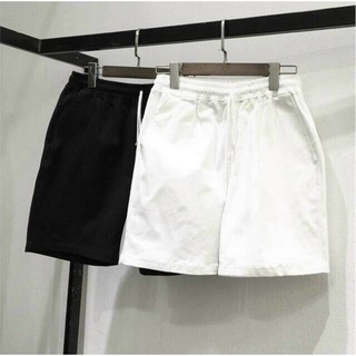 QUẦN SHORT KAKI TRẮNG FORM UNISEX (hình chụp thật)