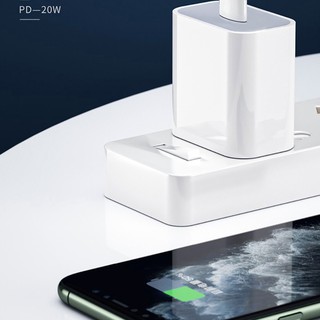 Trọn bộ Sạc nhanh 20W và 18W zin Apple PD iPhone 12 Pro Max, 11 Pro Max chính hãng Type C to Lightning chân Dẹt ZIN NEW