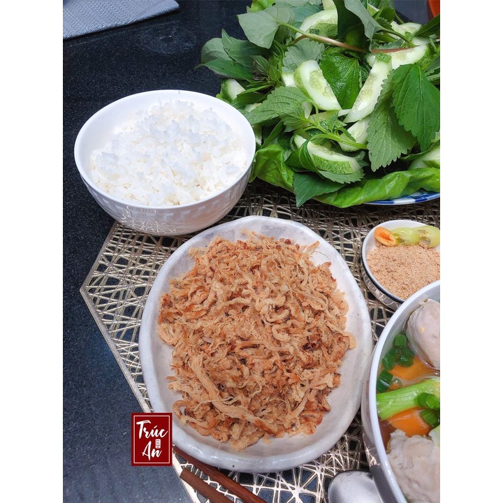 Chà Bông Heo Nguyên Vị Truyền Thống - Loại hảo hạng giã tay nguyên thớ thịt, vị ngon như vị chà bông ngày xưa.