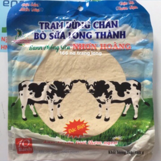 🐮BÁNH TRÁNG sữa (bánh phồng sữa) - NHƠN HOÀNG🐮