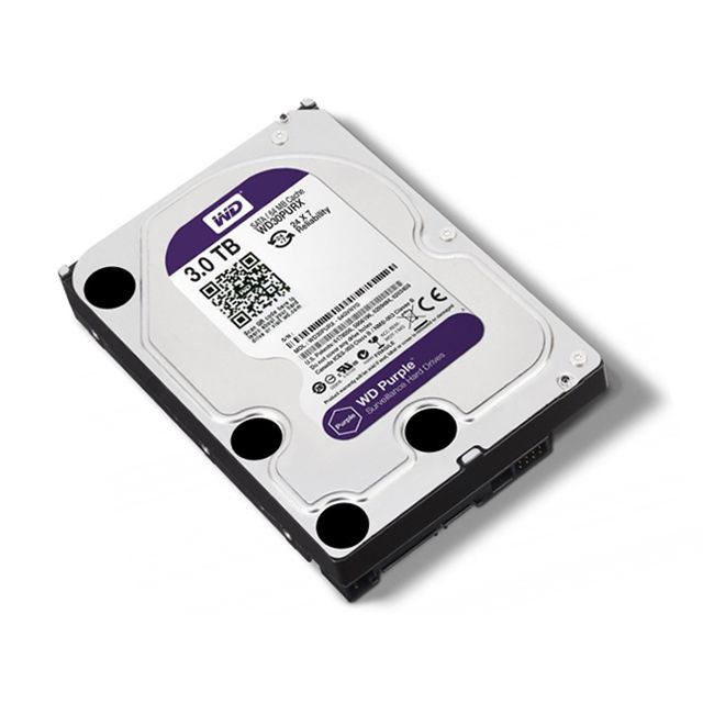 HDD 💎𝓕𝓡𝓔𝓔𝓢𝓗𝓘𝓟💎 Ổ CỨNG HDD PC WesternDigital 3TB Purple (Chuyên Camera) - BH 24 THÁNG SPTECH COMPUTER | BigBuy360 - bigbuy360.vn