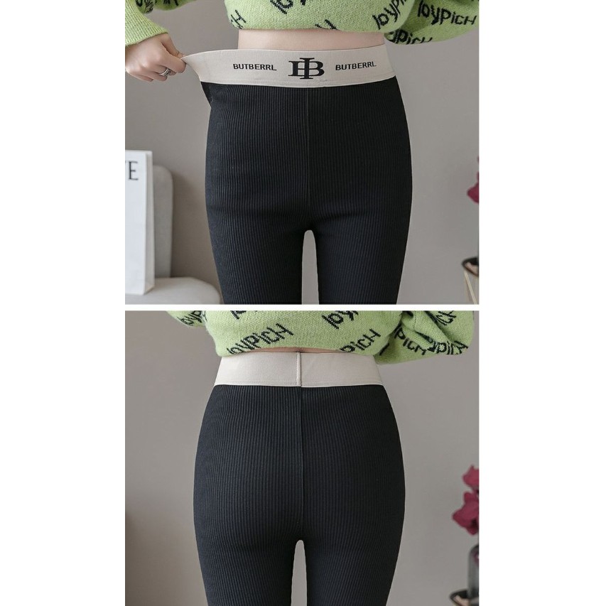 Quần legging lưng cao thoáng khí thời trang 2020 sành điệu cho nữ Butberrl