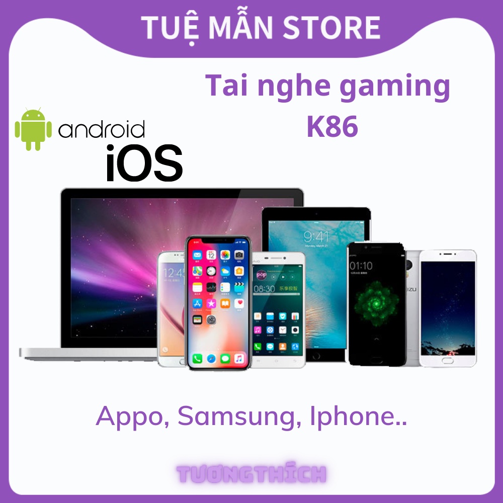Tai Nghe Chơi Game Không Dây Bluetooth K86 Tws Độ Trễ Thấp Từ Tính Chống Nước Có Đèn Chỉ Báo Gọn Nhẹ Cho Ios Android