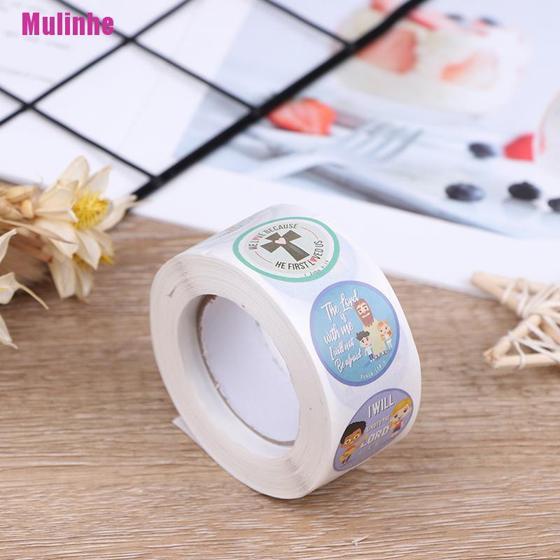 Cuộn 500 Nhãn Dán Trang Trí Đồ Chơi Cho Trẻ Em