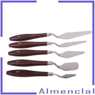 Bảng Pha Màu Acrylic / Kim Loại / Dao Trộn Màu Nước / Sơn Dầu Nghệ Thuật