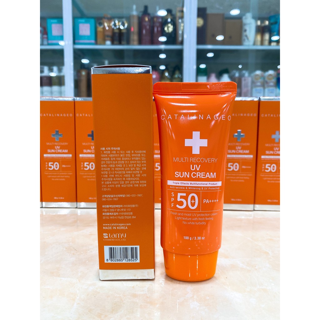 Kem Chống Nắng CATALINAGEO MULTI RECOVERY UV SUN CREAM SPF50+ PA++++