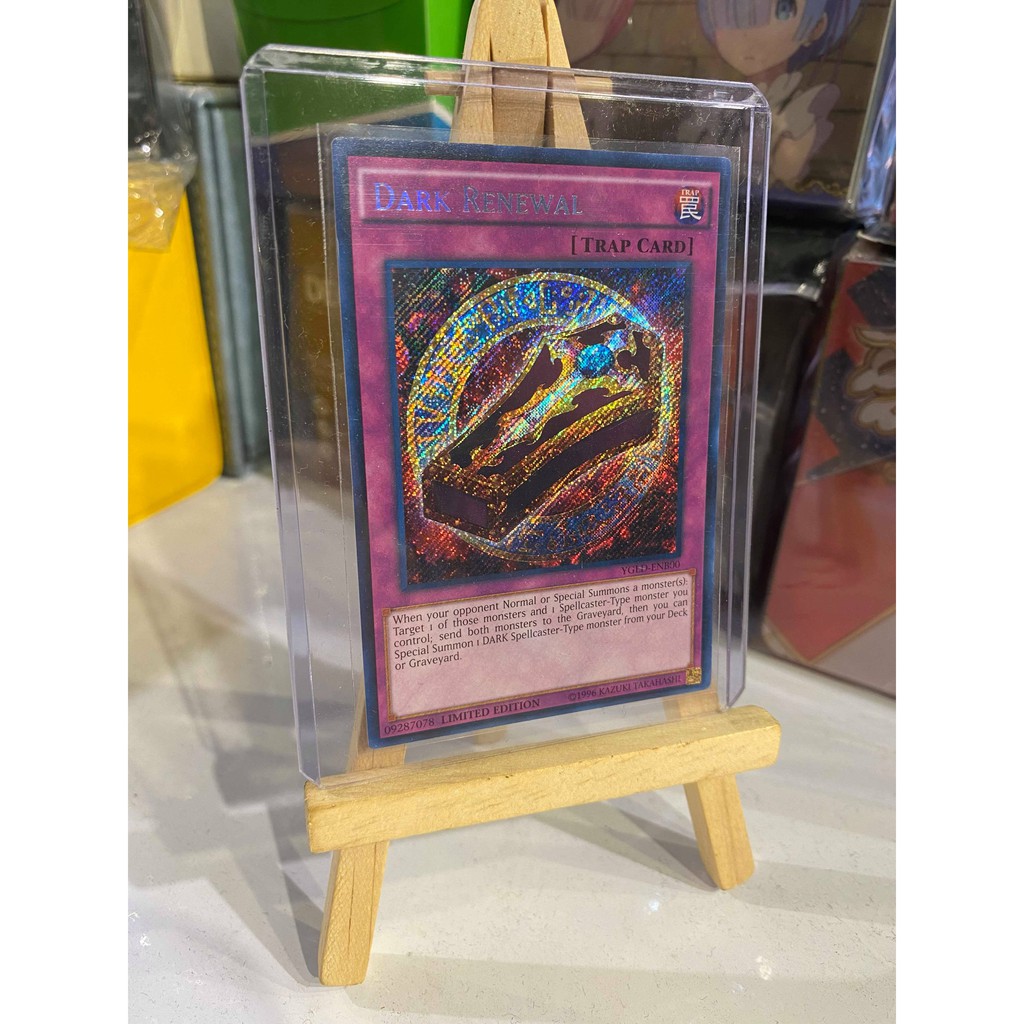 [ Dưa Hấu Yugioh ] Lá bài thẻ bài Dark Renewal – Secret Rare - Tặng bọc bài nhựa bảo quản